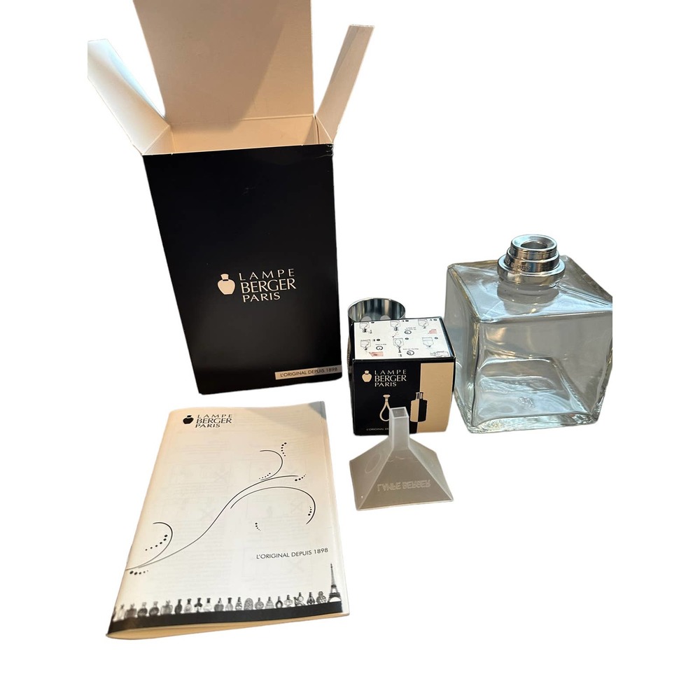 Lampe Berger LPE Cube Clear New In Box 113594